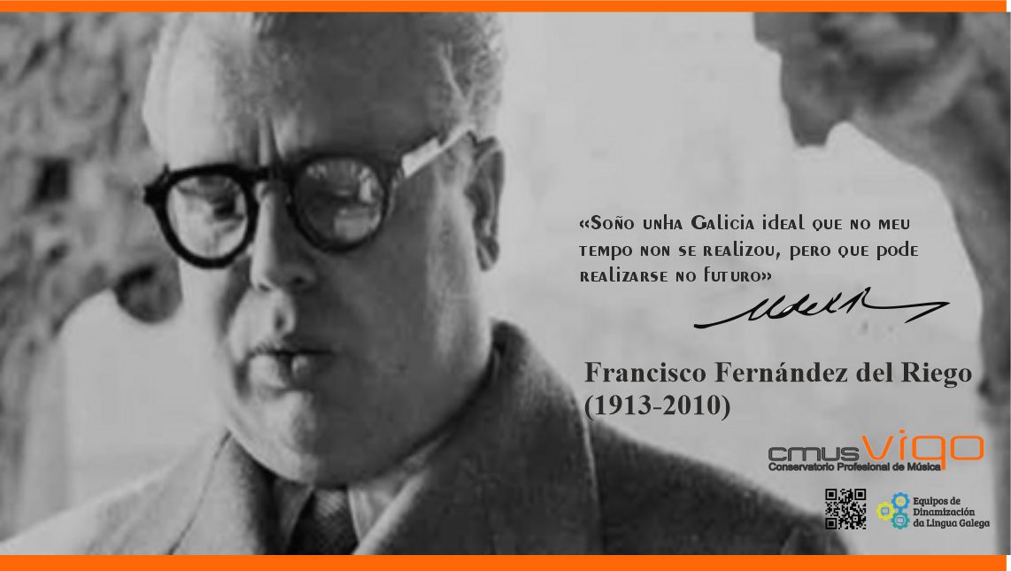 Letras Galegas 2023: Francisco Fernández del Riego-Biografía