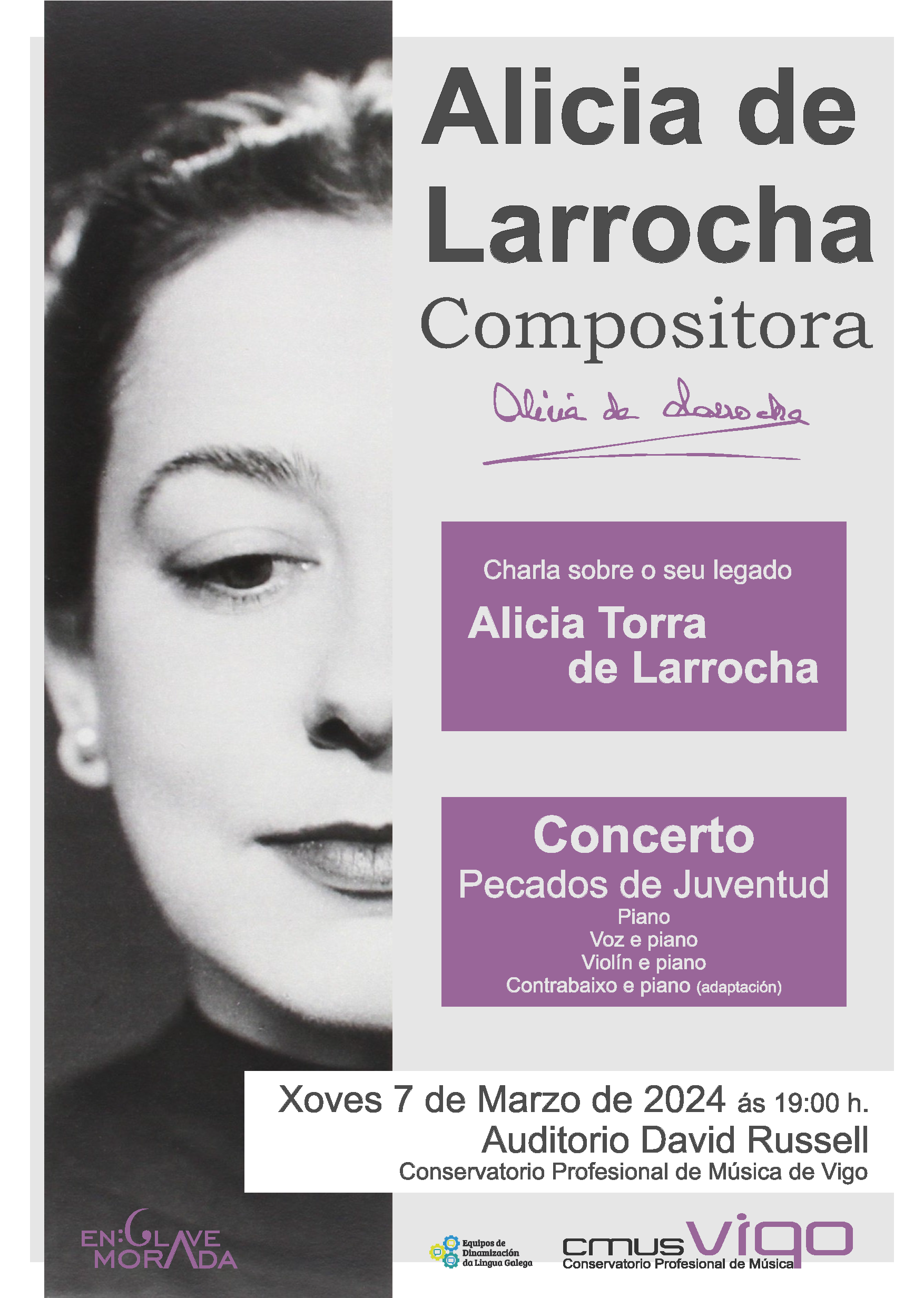 Concerto con obras de Alicia de Larrocha